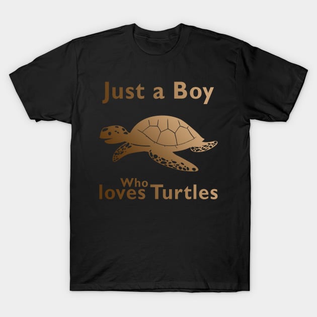 Just a Girl who loves Turtles T-Shirt by MFK_Clothes